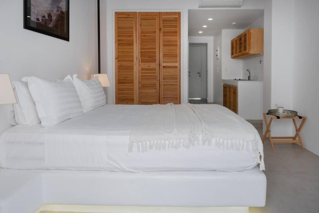 Luxury Apartment Center Of Mykonos Town - Sleeps 4 Eksteriør billede